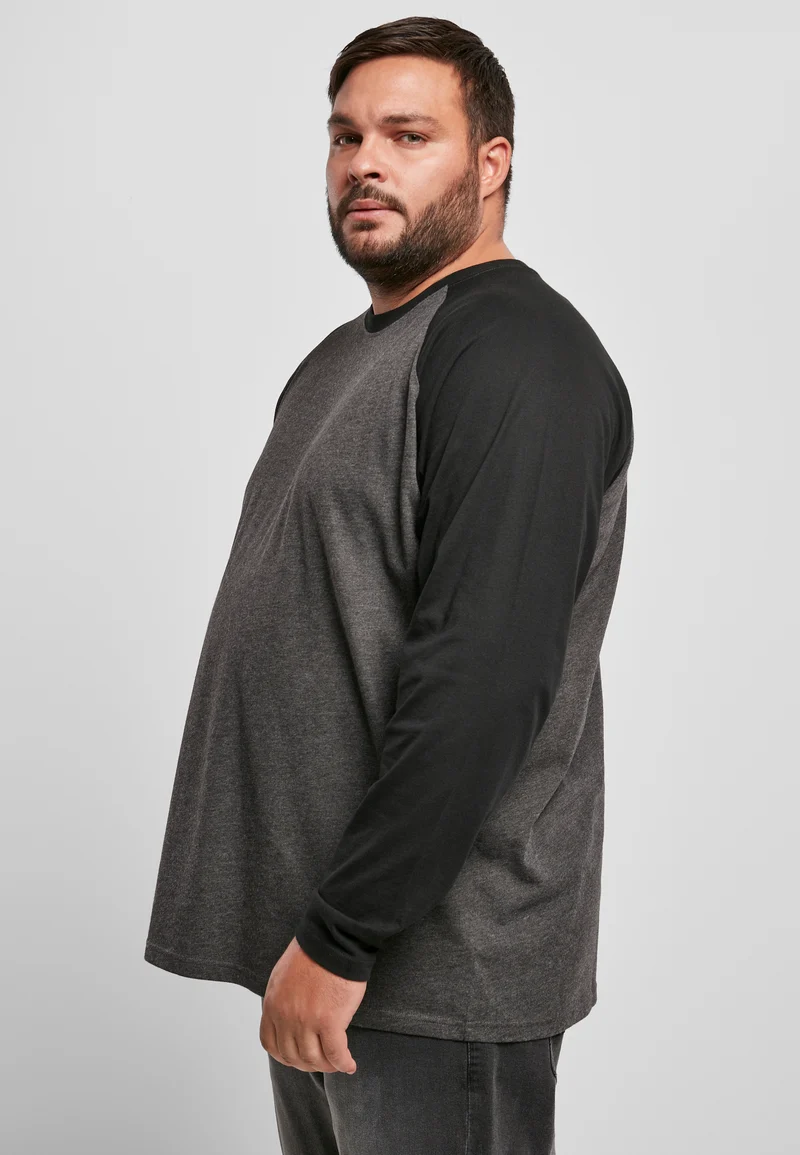 UC Raglan Contrast LS