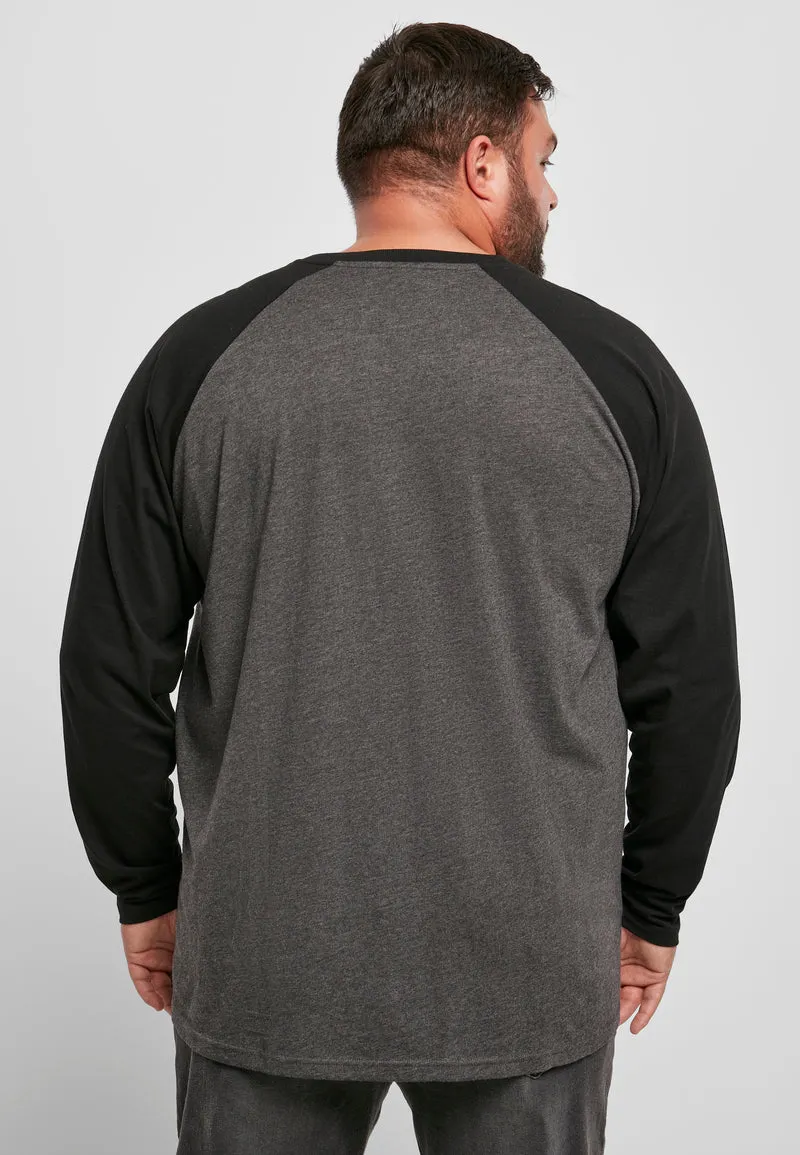 UC Raglan Contrast LS