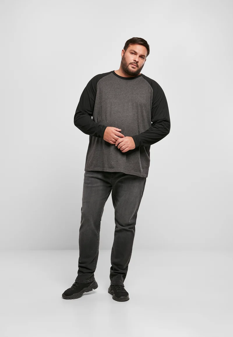 UC Raglan Contrast LS