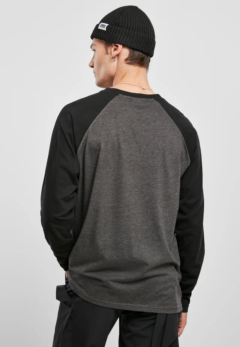 UC Raglan Contrast LS