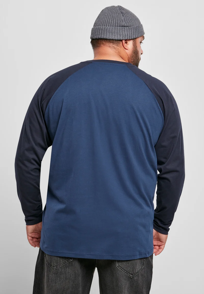 UC Raglan Contrast LS