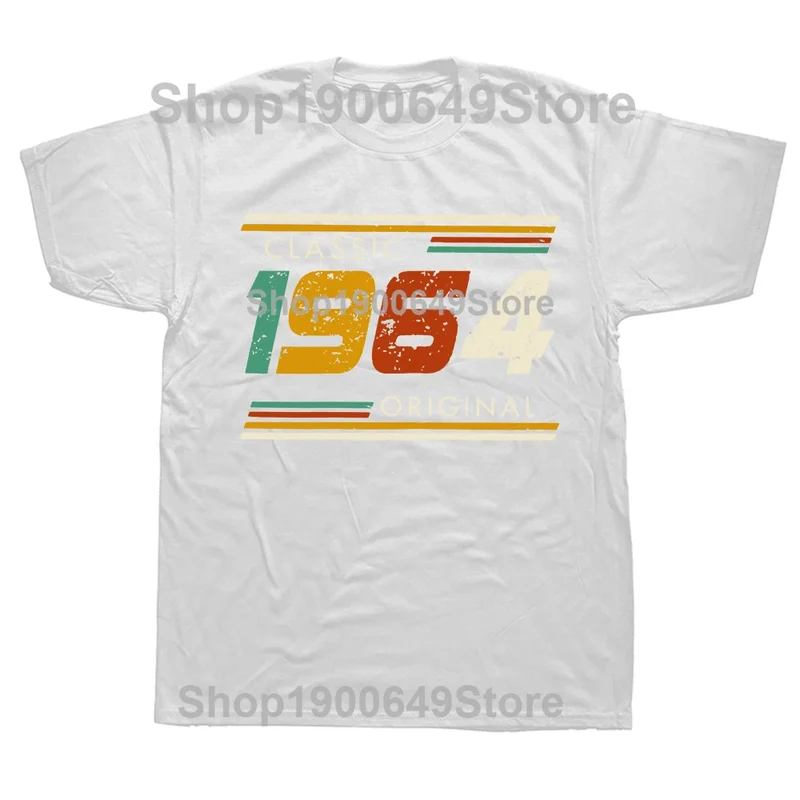 Herren T-Shirt Made In 1964 Shirt Unisex Streetwear Tank Top 100% Baumwolle