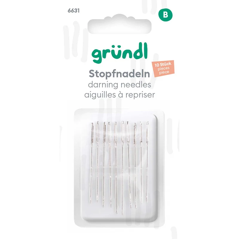 Stopfnadeln, 10 Stück, lang