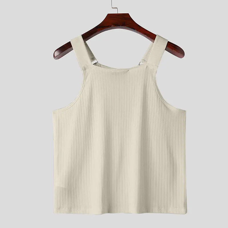 Herren Oberteil Ärmellos Tank Top Sexy Shirt Clubwear Muskel T-Shirt Unterhemd