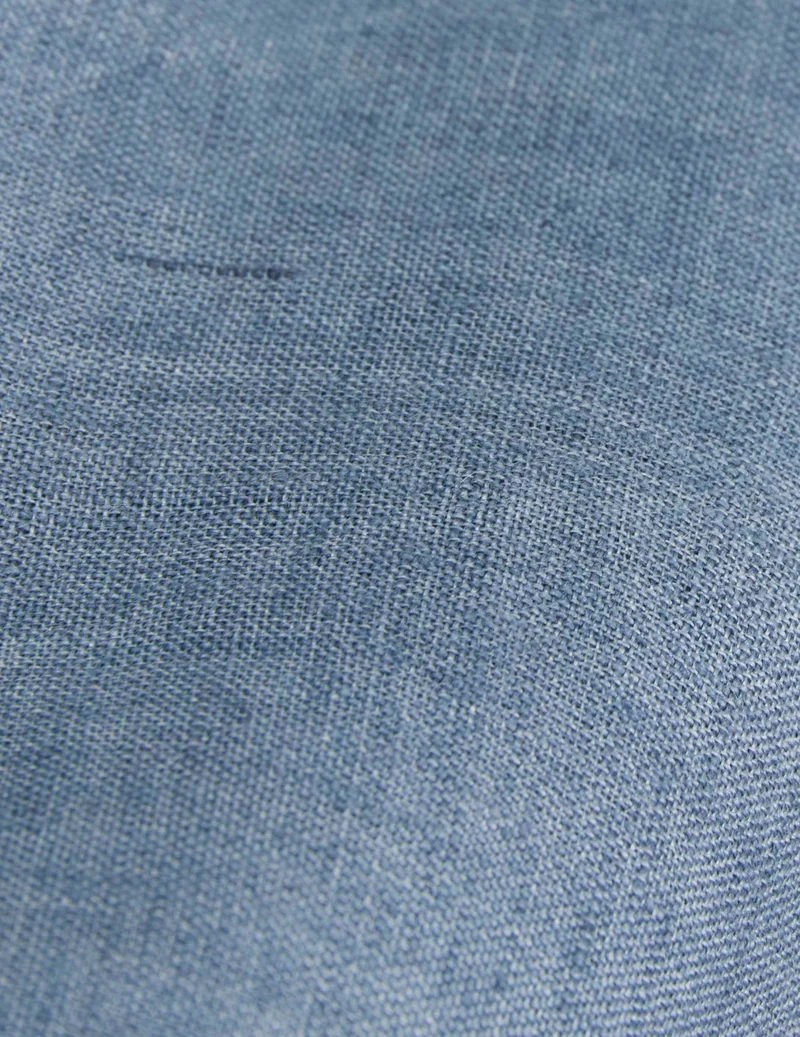Chemise Herwin en lin bleue