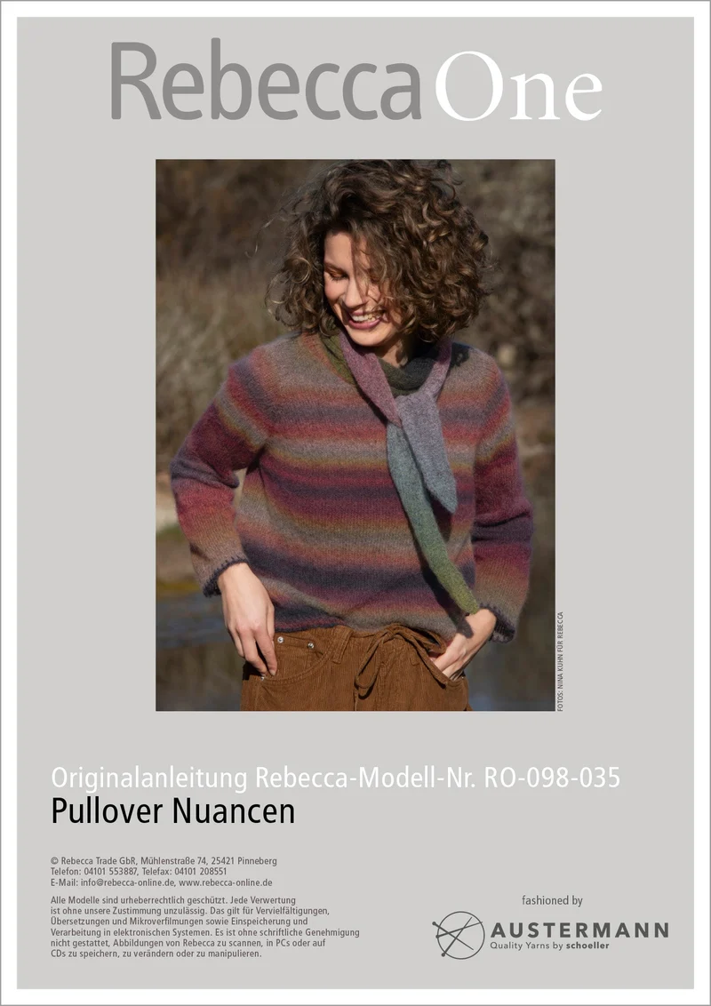 Anleitung Pullover Nuancen
