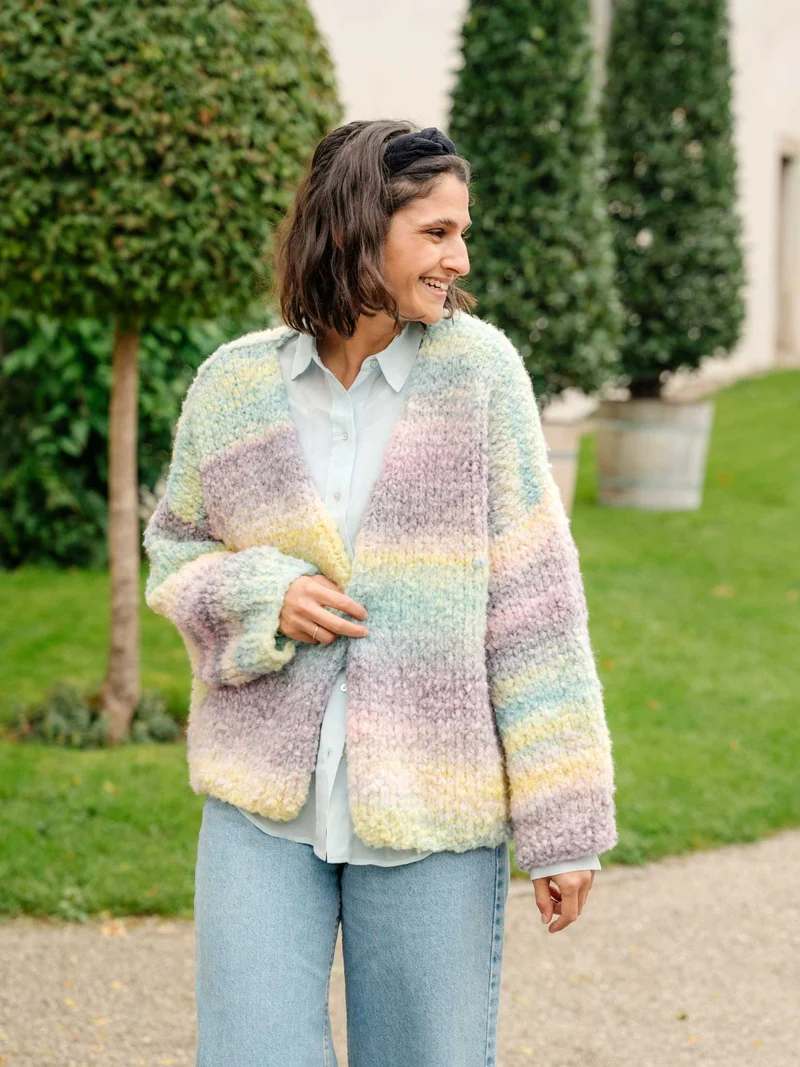 Anleitung Kuscheljacke