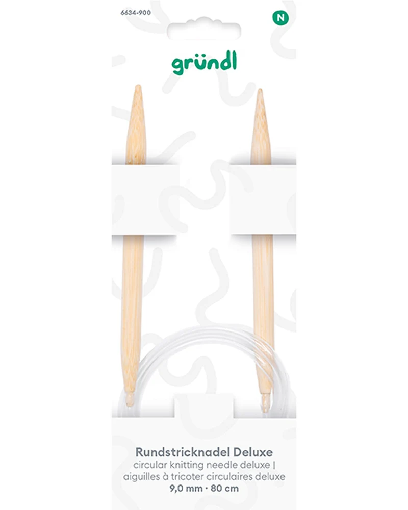 Rundstricknadel Deluxe, 80 cm