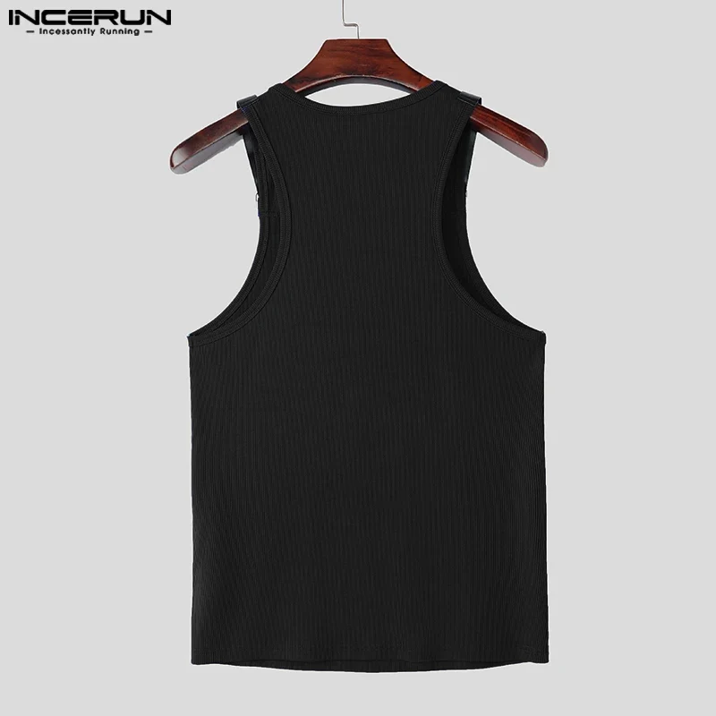 Herren Oberteil Ärmellos Tank Top Sexy Shirt Clubwear Muskel T-Shirt Unterhemd