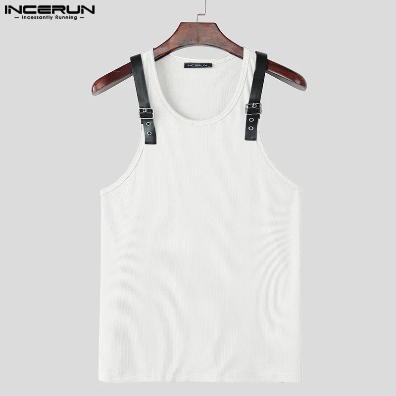 Herren Oberteil Ärmellos Tank Top Sexy Shirt Clubwear Muskel T-Shirt Unterhemd