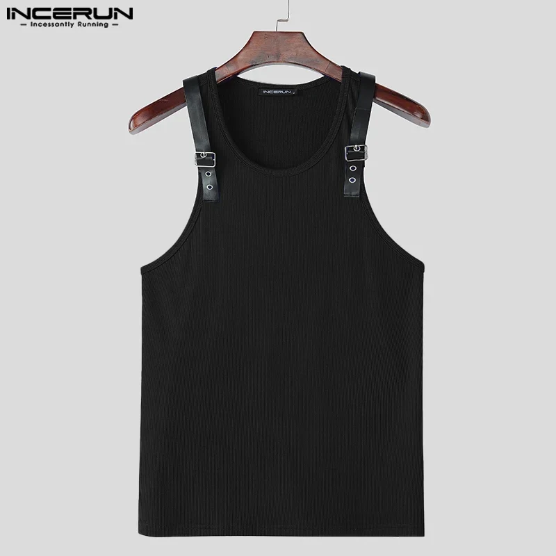 Herren Oberteil Ärmellos Tank Top Sexy Shirt Clubwear Muskel T-Shirt Unterhemd