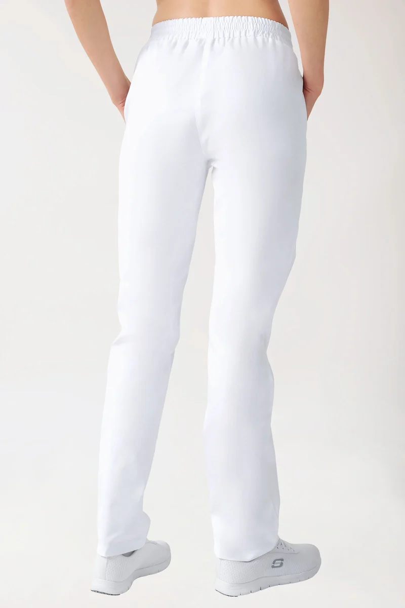 CORE Hose Damen - leicht vertiefter Bund weiß