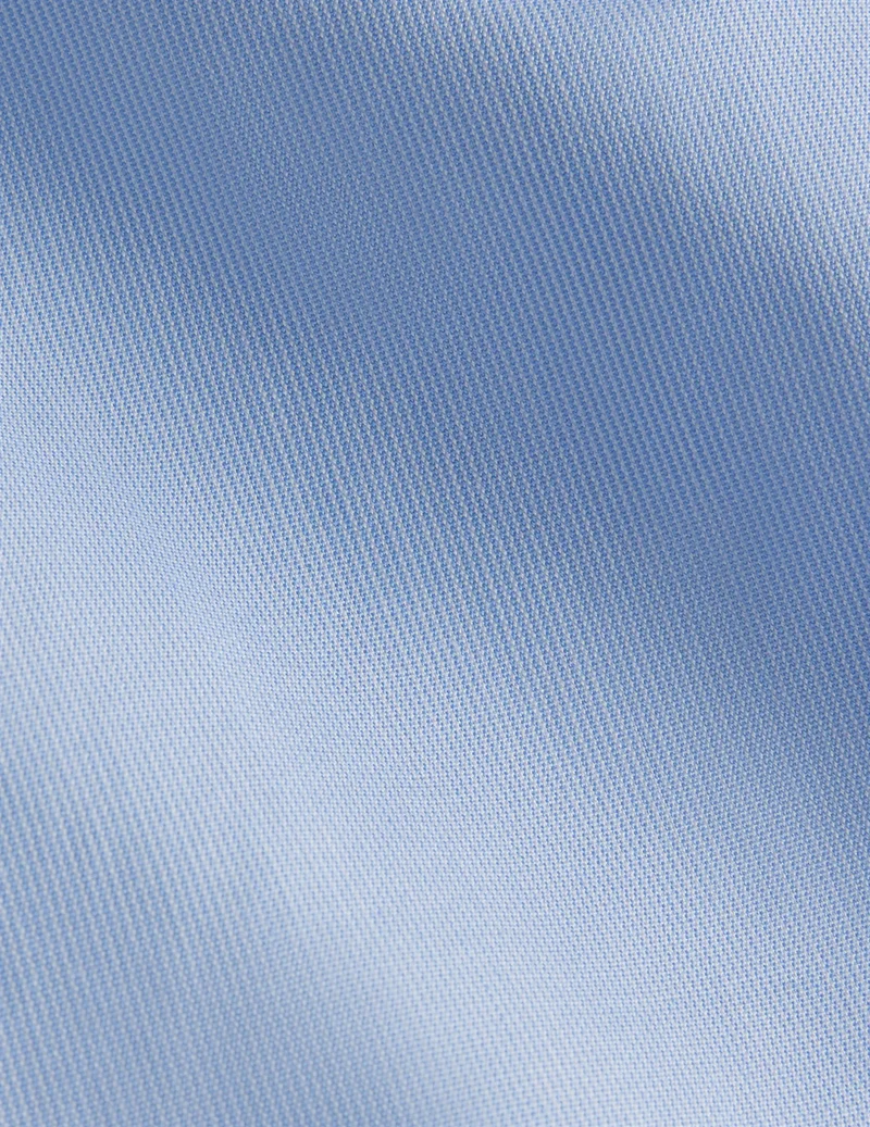 Chemise Semi-ajustée rayée bleue