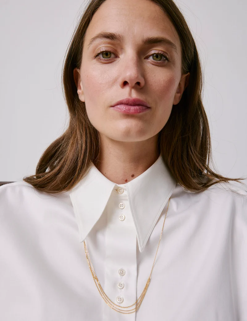 Chemise Perle écrue