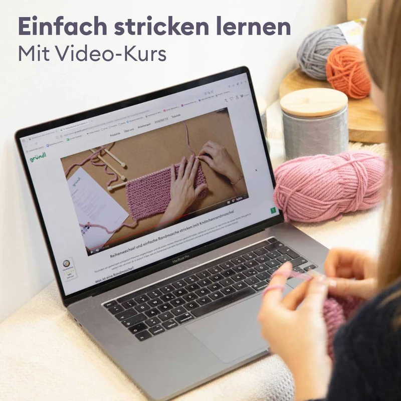 Strick-Lernset
