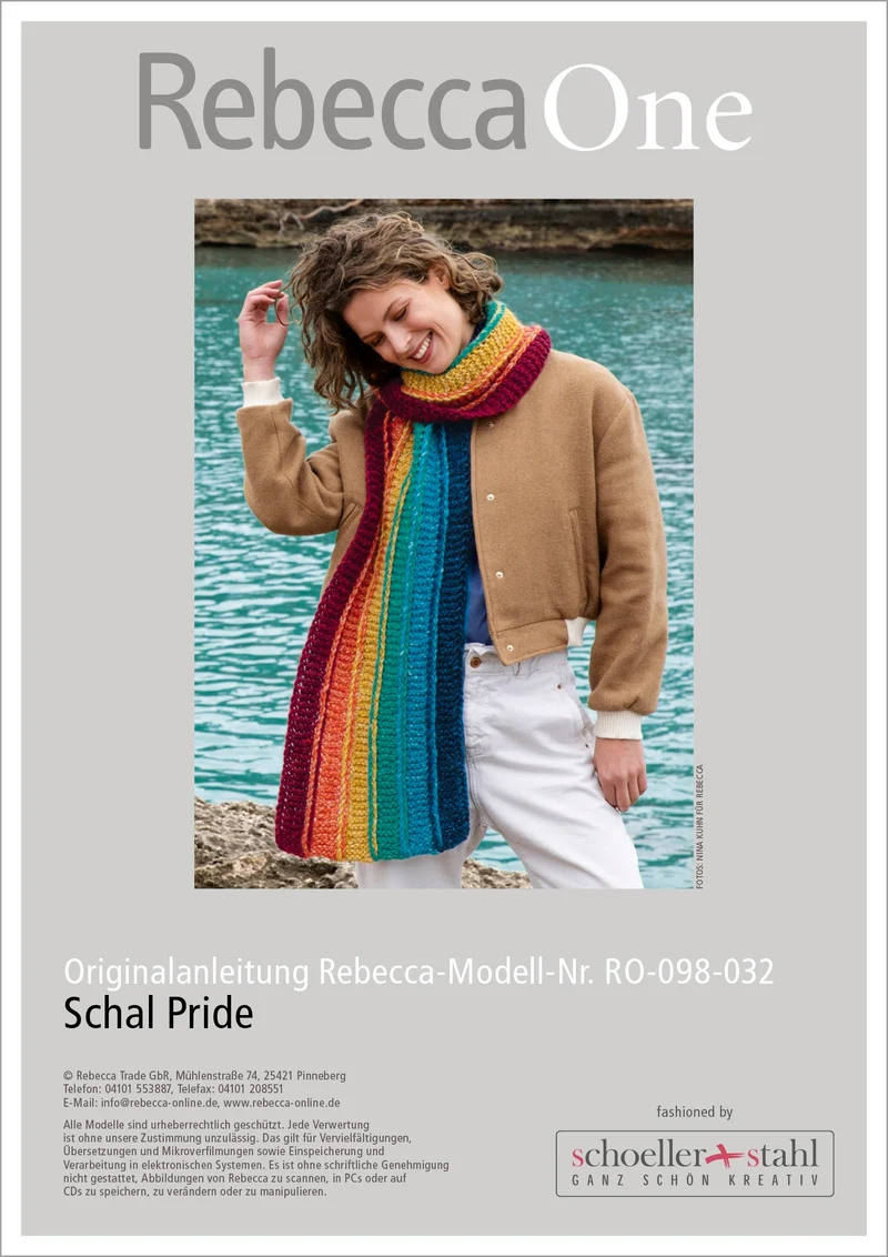 Anleitung - Schal Pride