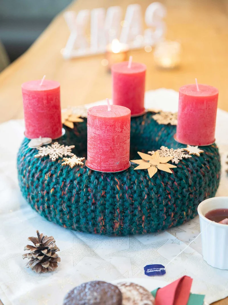 Anleitung Adventskranz