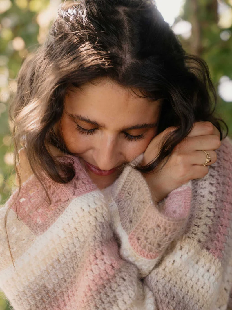Anleitung Pulli mit Granny Squares