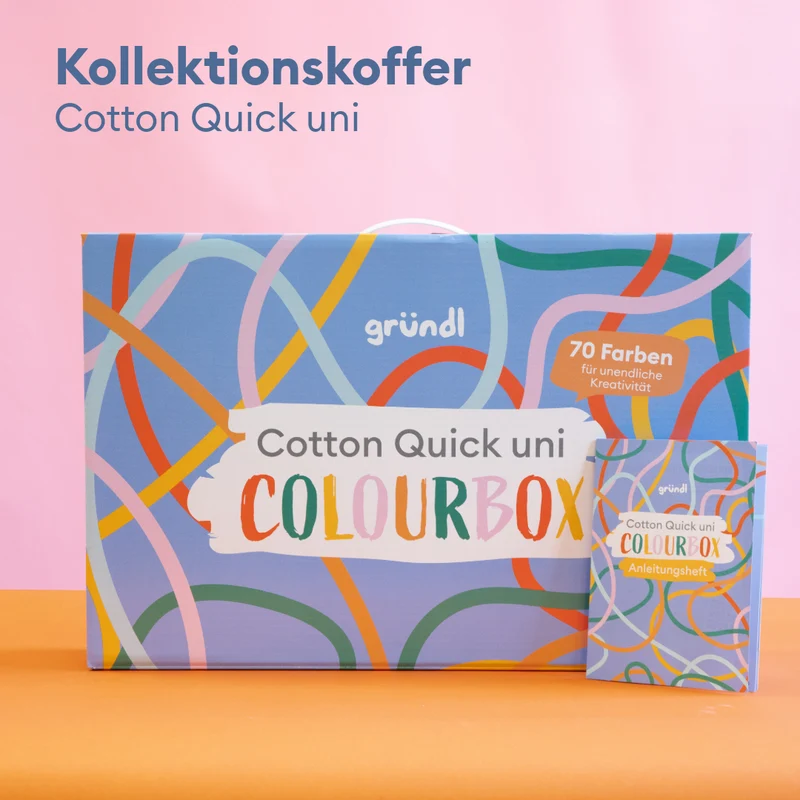 Cotton Quick uni Colourbox 70 Farben