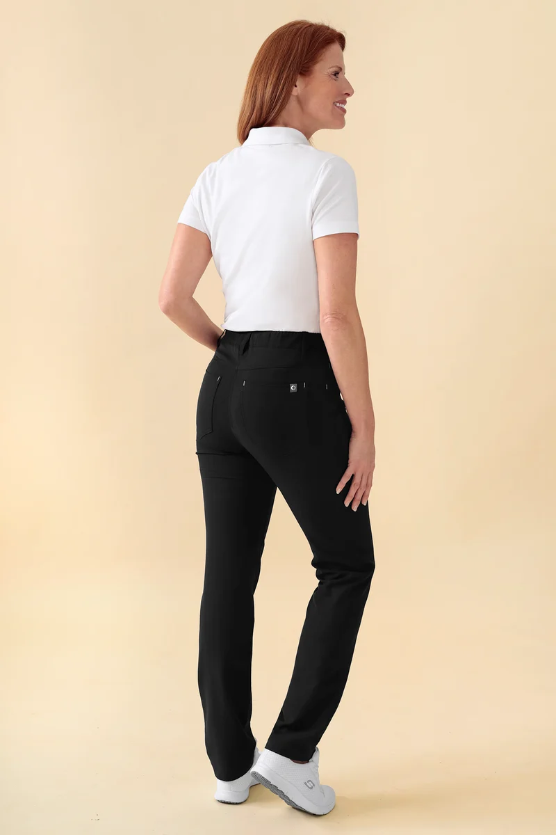 KAERE Hose Damen - 5-Pocket schwarz