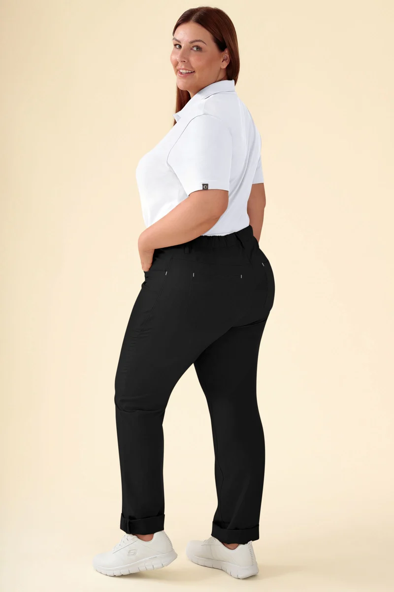 KAERE Hose Damen - 5-Pocket schwarz