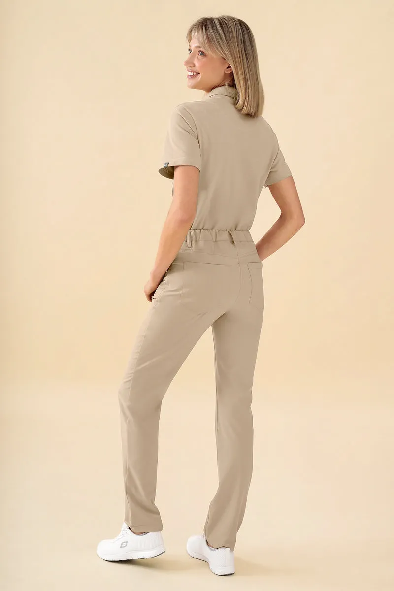 KAERE Hose Damen - 5-Pocket sand