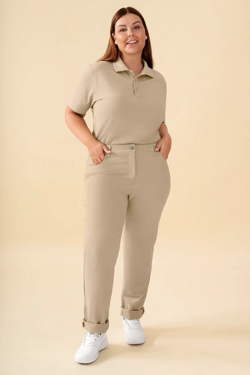 KAERE Hose Damen - 5-Pocket sand