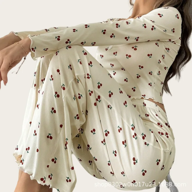 Pigiami da donna | L'intimo per la notte Camicia Completo da Casa in due pezzi