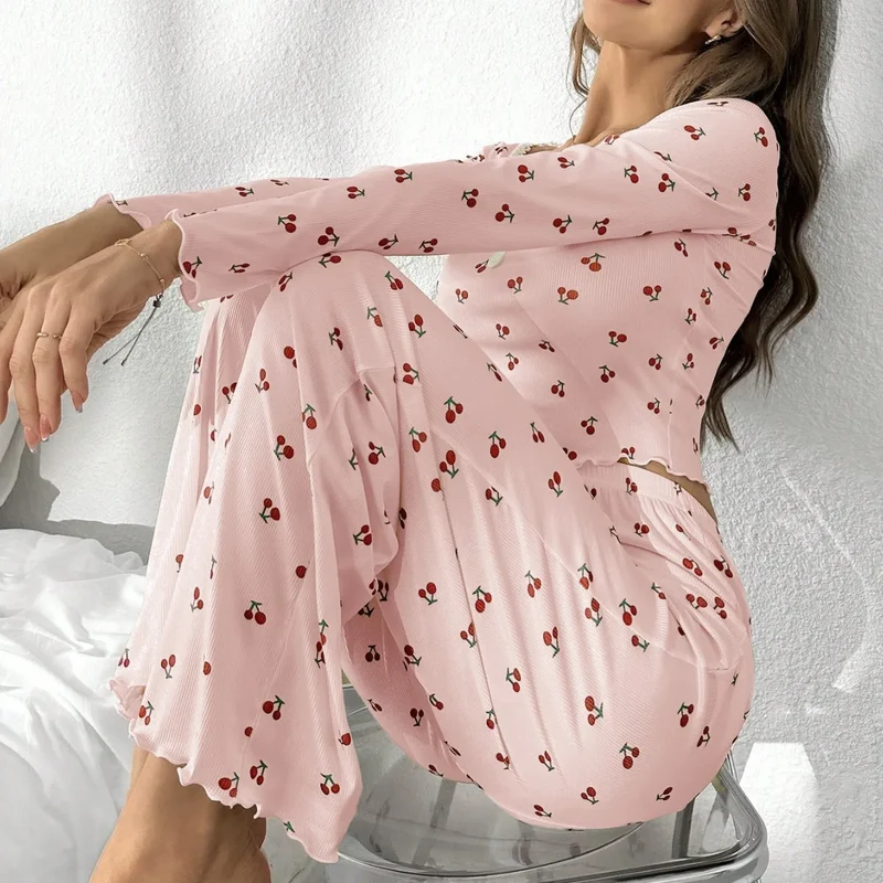 Pigiami da donna | L'intimo per la notte Camicia Completo da Casa in due pezzi
