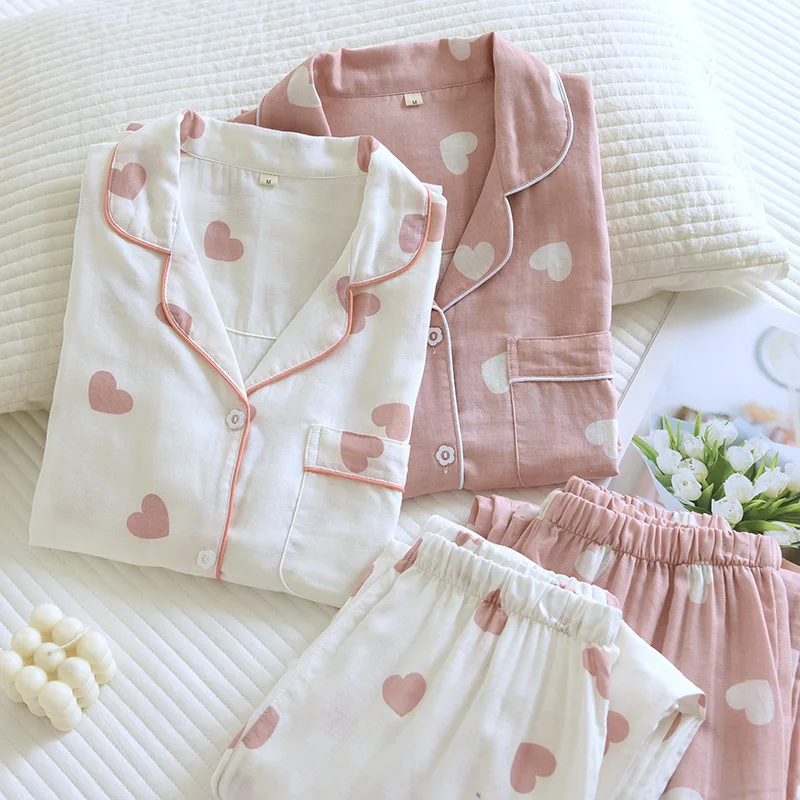 Pigiami da donna | L'intimo per la notte Camicia Completo da Casa in due pezzi
