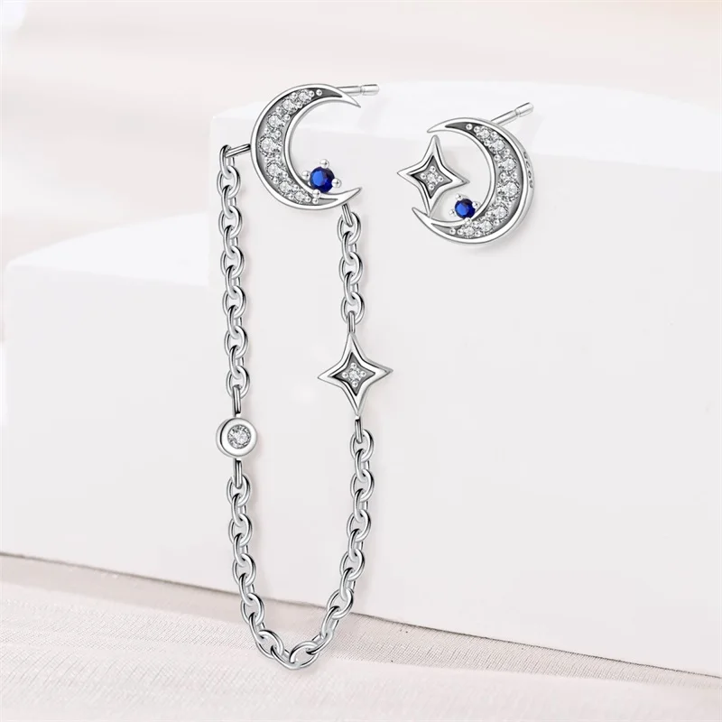 Creole Argento 925 Sterling Zirconi | Orecchini Eleganti Ipoallergenici Regalo