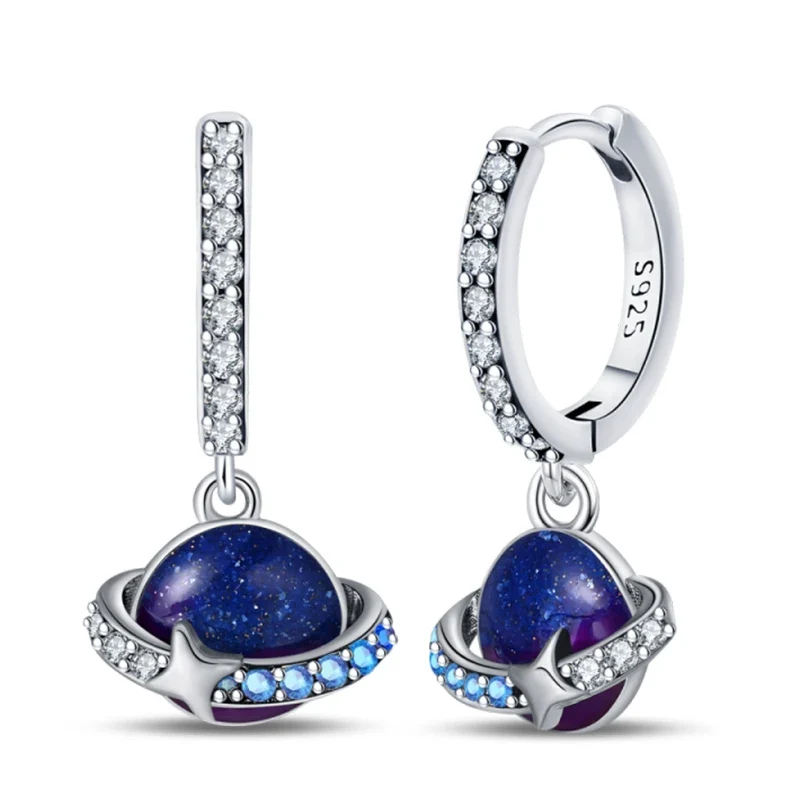 Creole Argento 925 Sterling Zirconi | Orecchini Eleganti Ipoallergenici Regalo
