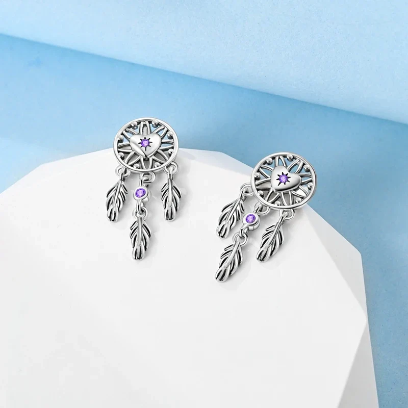 Creolen 925 Silber Ohrringe Zirkonia | Hypoallergen | Luxus Ohrstecker Geschenk