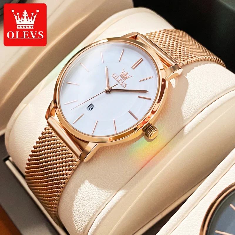 Orologio da Polso Donna Quarzo Quadrante Acciaio Inossidabile Classico Elegante