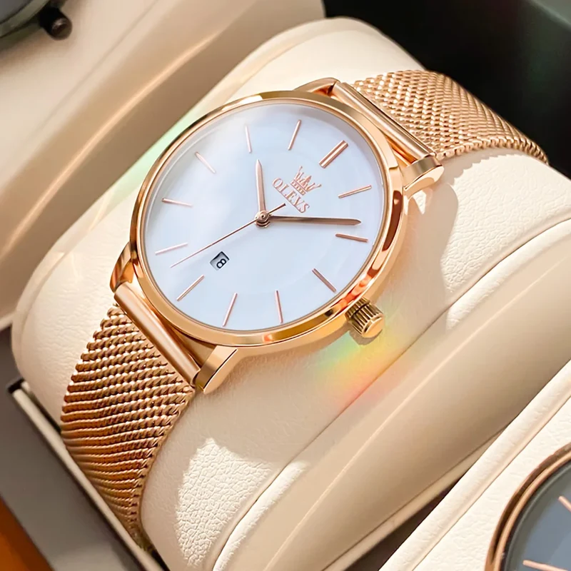 Orologio da Polso Donna Quarzo Quadrante Acciaio Inossidabile Classico Elegante