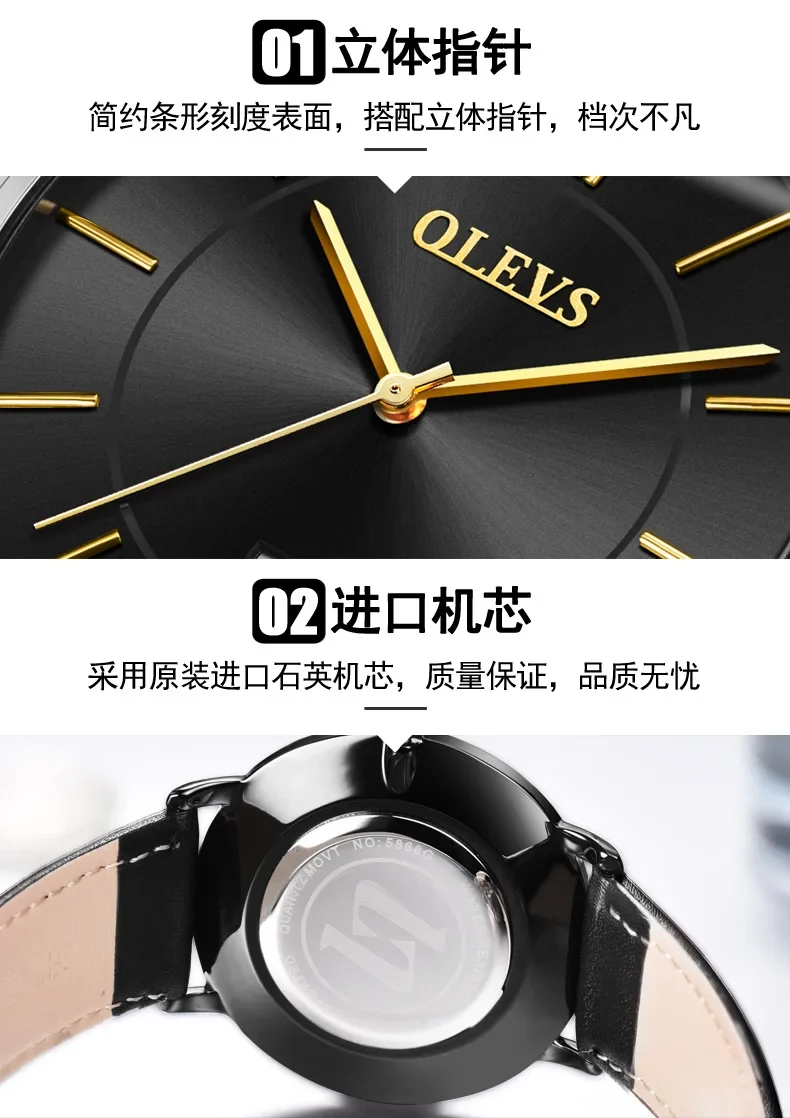 Orologio da Polso Donna Quarzo Quadrante Acciaio Inossidabile Classico Elegante