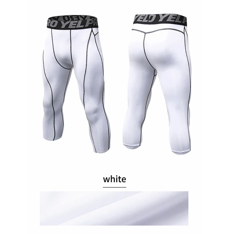 Herren Leggings Sporthose Jogginghose Trainingshose Lauf Hose Kompressionshose