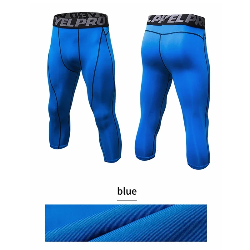 Herren Leggings Sporthose Jogginghose Trainingshose Lauf Hose Kompressionshose