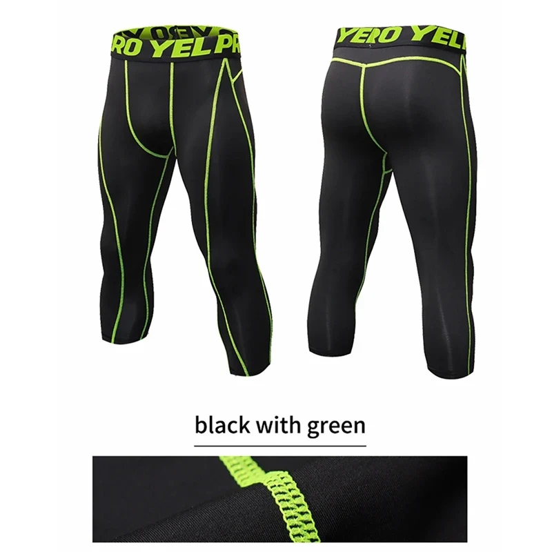Herren Leggings Sporthose Jogginghose Trainingshose Lauf Hose Kompressionshose