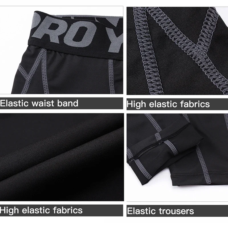 Herren Leggings Sporthose Jogginghose Trainingshose Lauf Hose Kompressionshose