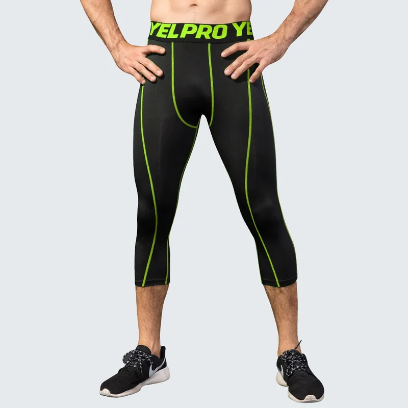 Herren Leggings Sporthose Jogginghose Trainingshose Lauf Hose Kompressionshose