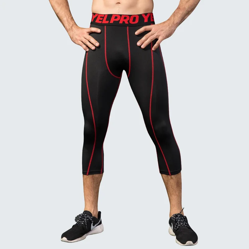 Herren Leggings Sporthose Jogginghose Trainingshose Lauf Hose Kompressionshose