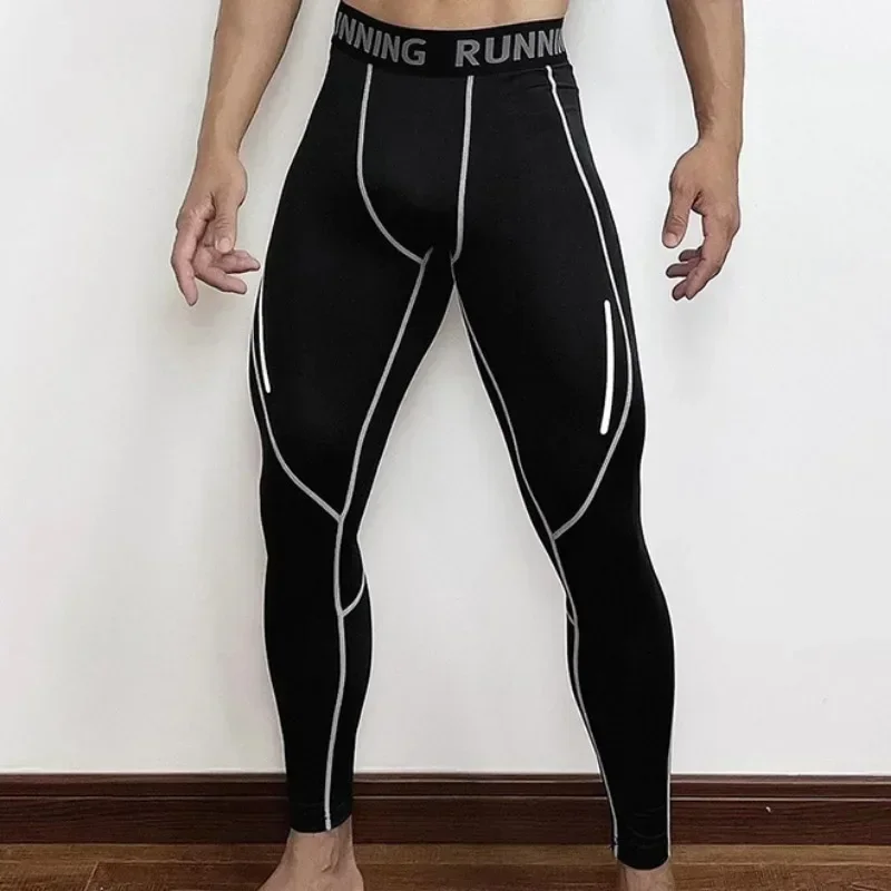 Herren Leggings Sporthose Jogginghose Trainingshose Lauf Hose Kompressionshose