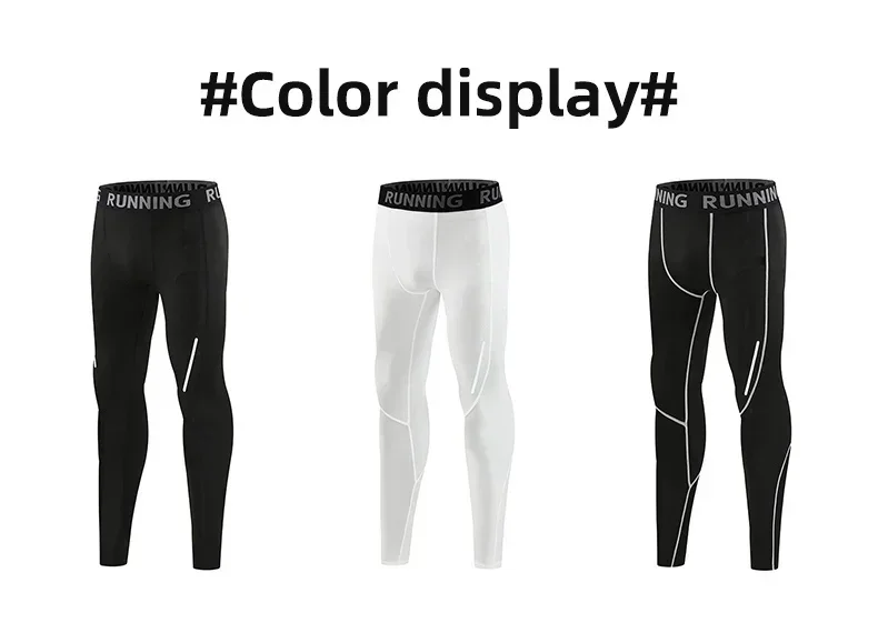 Herren Leggings Sporthose Jogginghose Trainingshose Lauf Hose Kompressionshose
