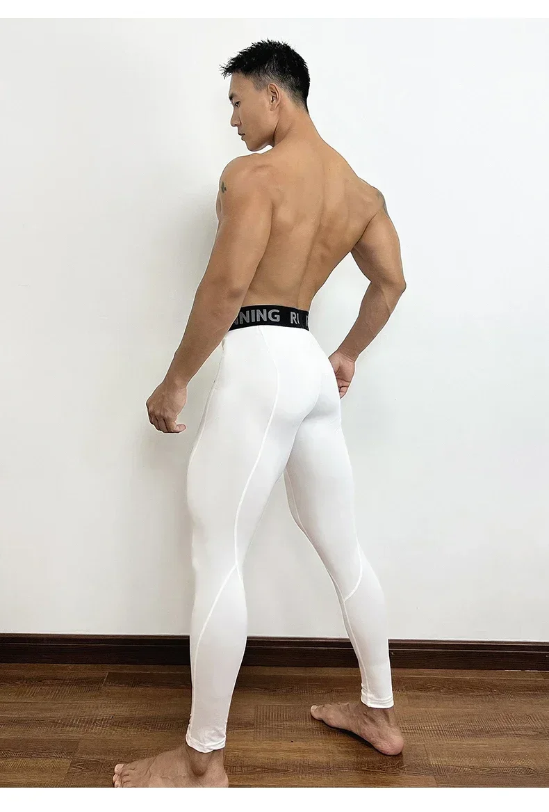 Herren Leggings Sporthose Jogginghose Trainingshose Lauf Hose Kompressionshose