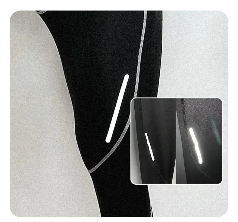 Herren Leggings Sporthose Jogginghose Trainingshose Lauf Hose Kompressionshose