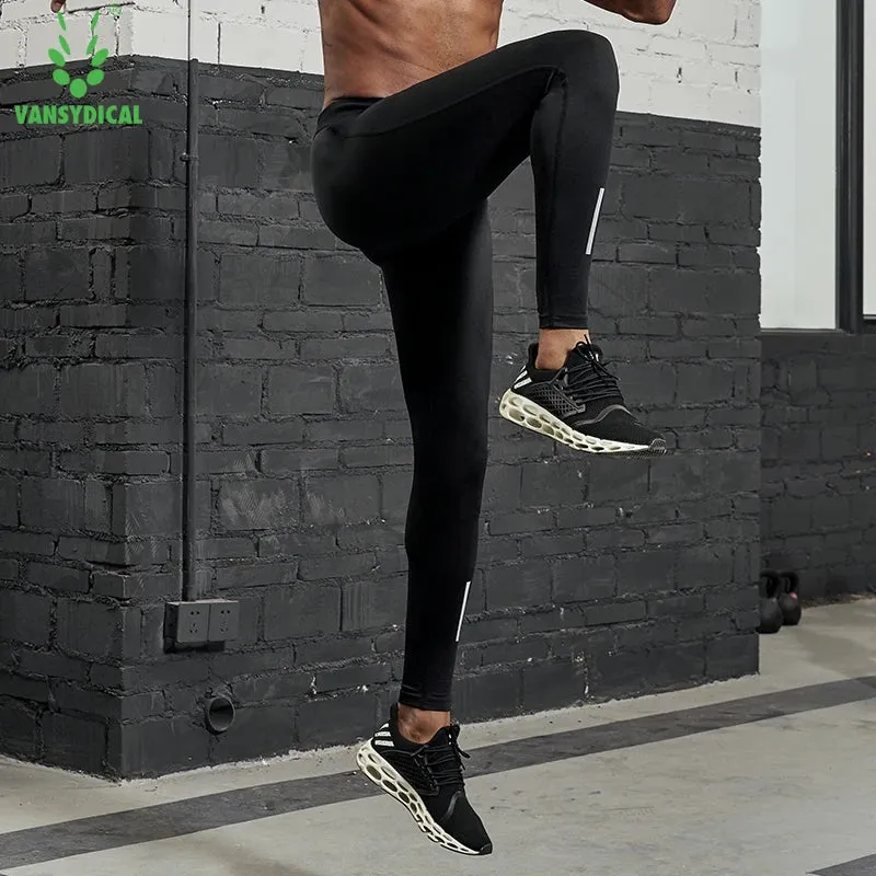 Herren Leggings Sporthose Jogginghose Trainingshose Lauf Hose Kompressionshose