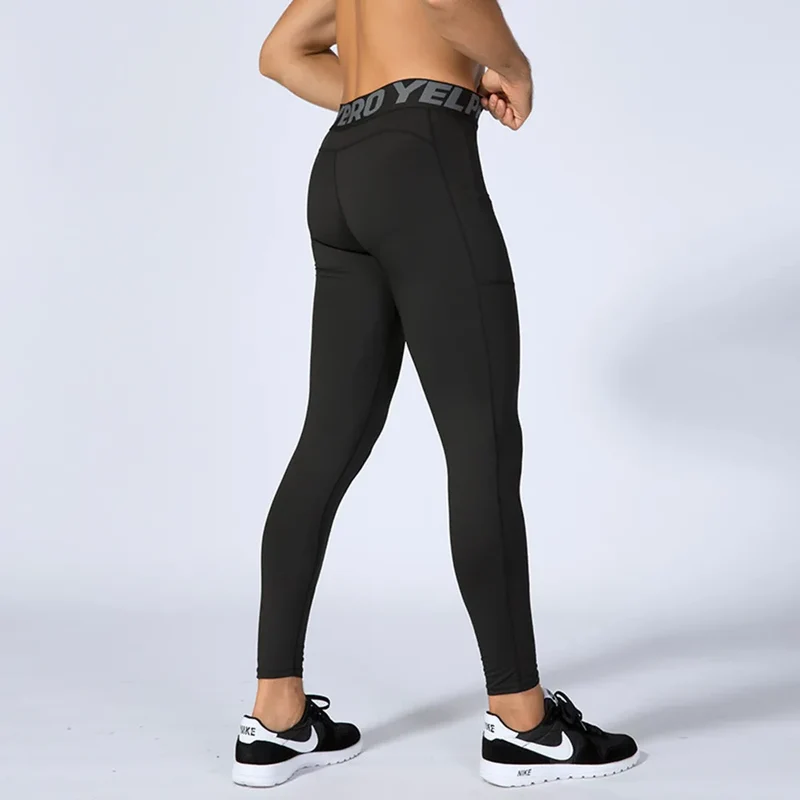 Herren Leggings Sporthose Jogginghose Trainingshose Lauf Hose Kompressionshose