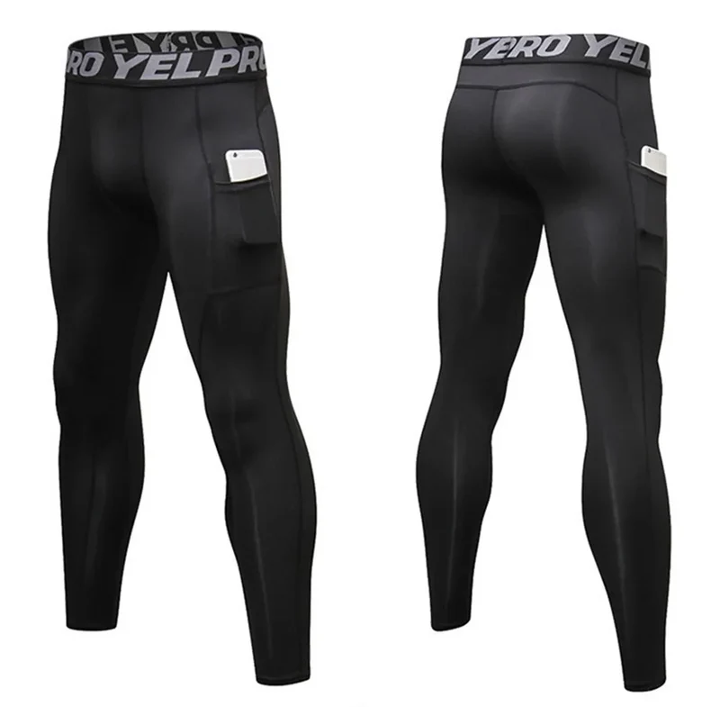Herren Leggings Sporthose Jogginghose Trainingshose Lauf Hose Kompressionshose