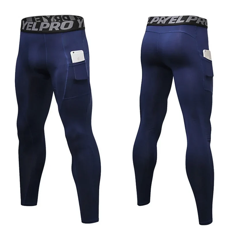 Herren Leggings Sporthose Jogginghose Trainingshose Lauf Hose Kompressionshose